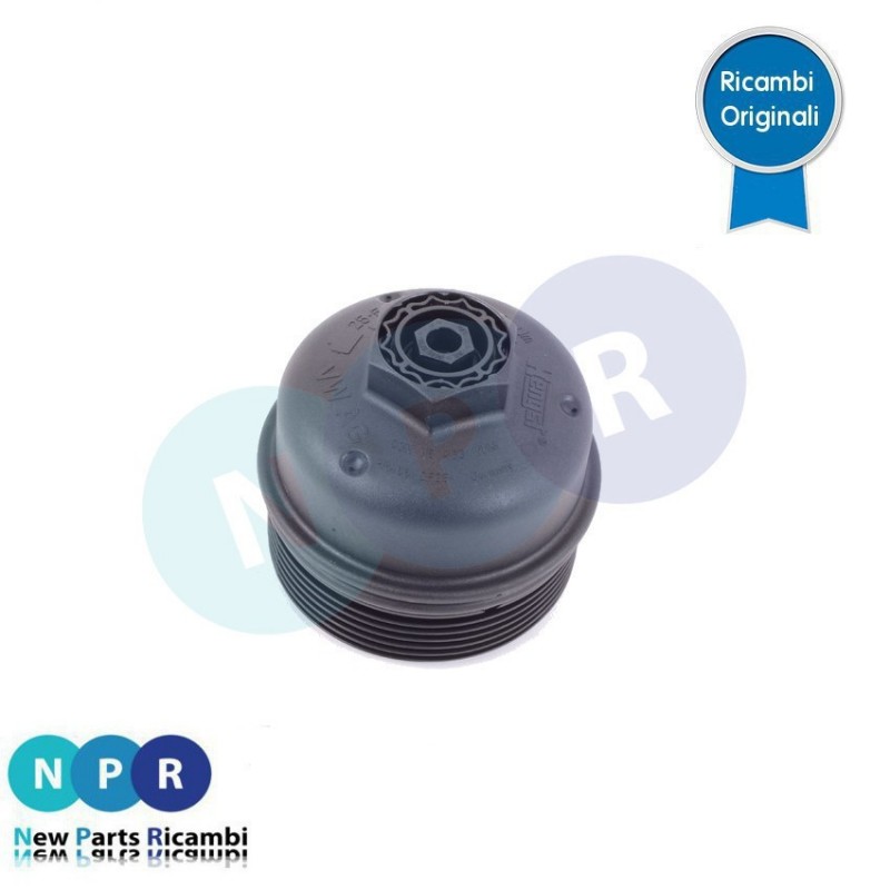 Tappo Filtro Olio Blue Print ADBP990001 - Con Anello Di Tenuta, Ricambio Originale - Foto 4