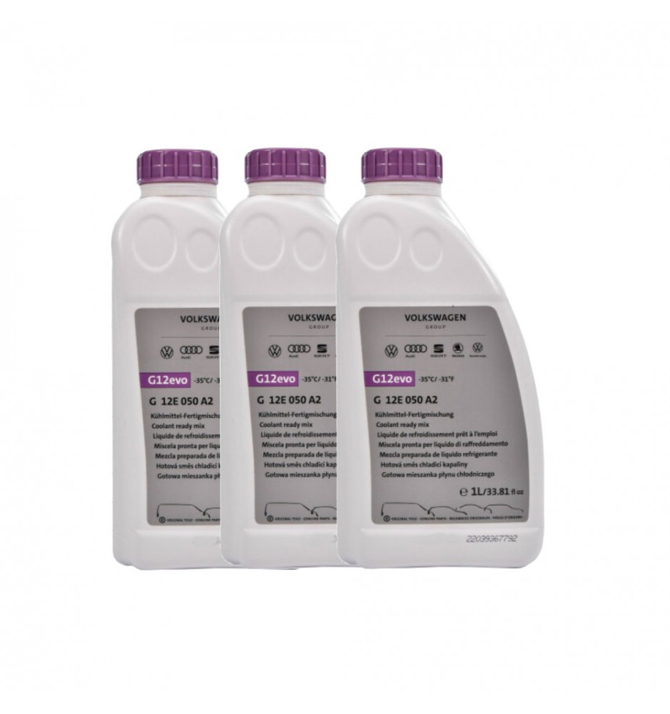 3 LITRI LIQUIDO ANTIGELO G12 EVO RICAMBI ORIGINALI 3XG12E050A2